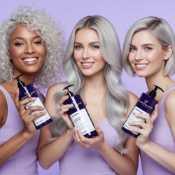 Zestaw produktów neutralizujących żółte tony (szampon i odżywka)