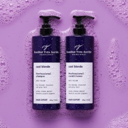 Zestaw produktów neutralizujących żółte tony (szampon i odżywka)